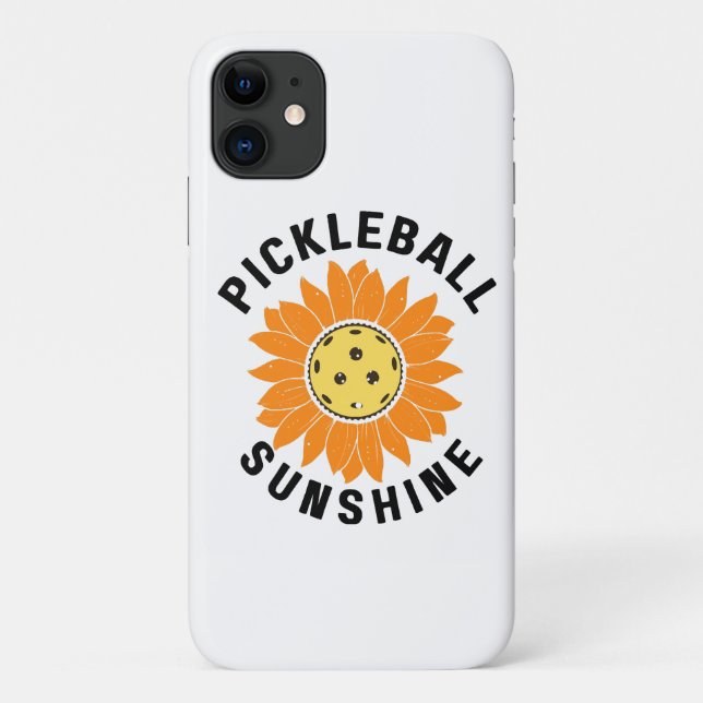 Pickleball sunshine Case-Mate iPhone case (Back)