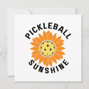 Pickleball sunshine invitation