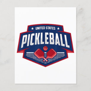 Pickleball Support the Team Pickleball Player USA 