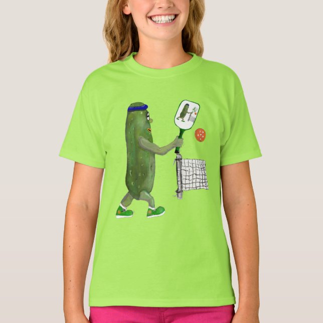 Pickleball T Shirt for Kids (Front)