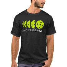 Pickleball T-shirt: Pickleball Dimensions