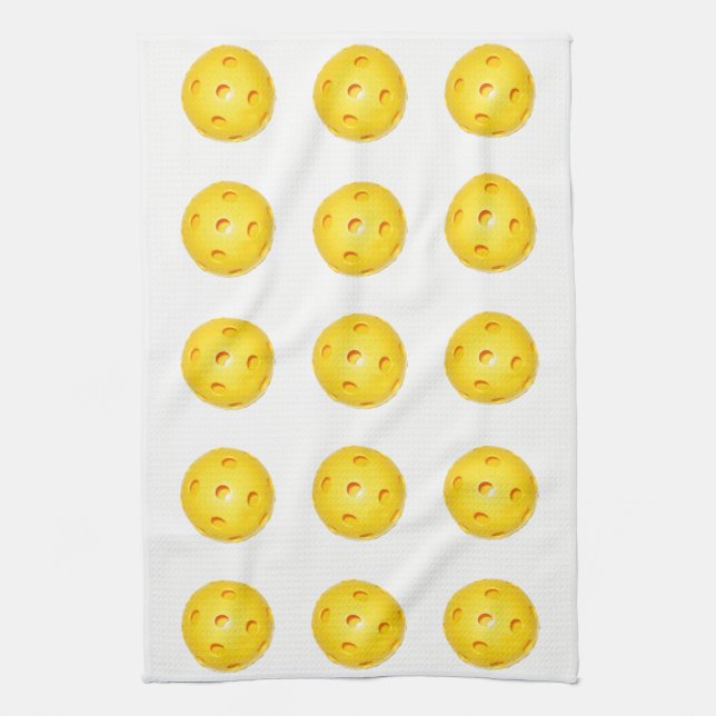 Pickleball Tea Towel (Vertical)