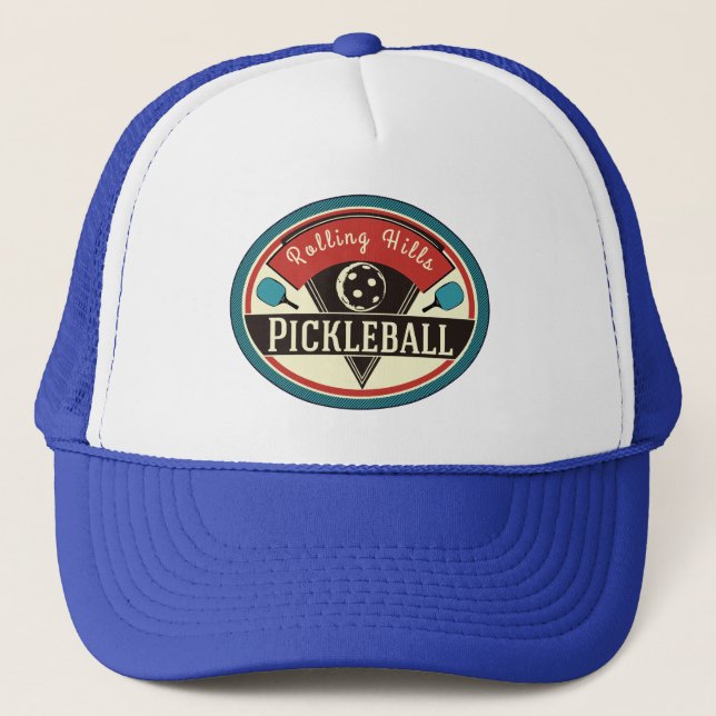 Pickleball Team Hat - Vintage Design (Front)