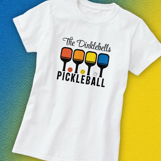 Pickleball Team League T-Shirt (Creator Uploaded)