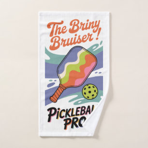 Pickleball The Briny Bruiser! Club Sports Hand Towel