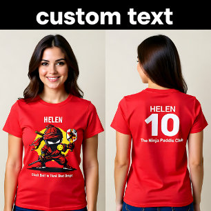 Pickleball The Drop Ninja: Silent but Deadly  T-Shirt