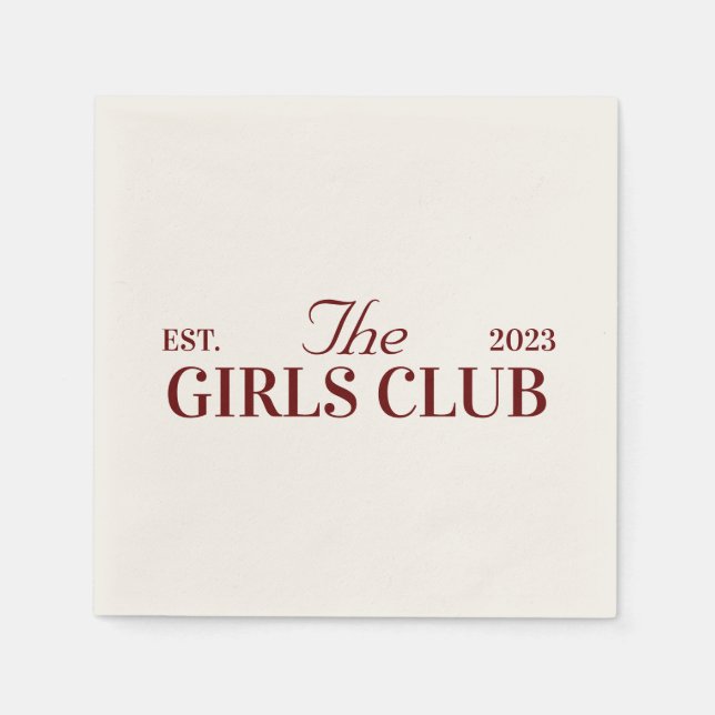 Pickleball themed party  napkin (Front)