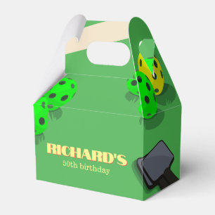 Pickleball Themed Sports Dinking Birthday Party Favour Box