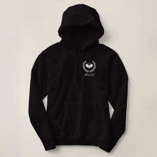 Pickleball with Paddles & Ball Personalised Name Hoodie