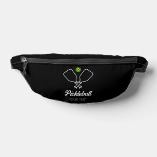 Pickleball with Paddles & Ball Personalized  Bum Bags