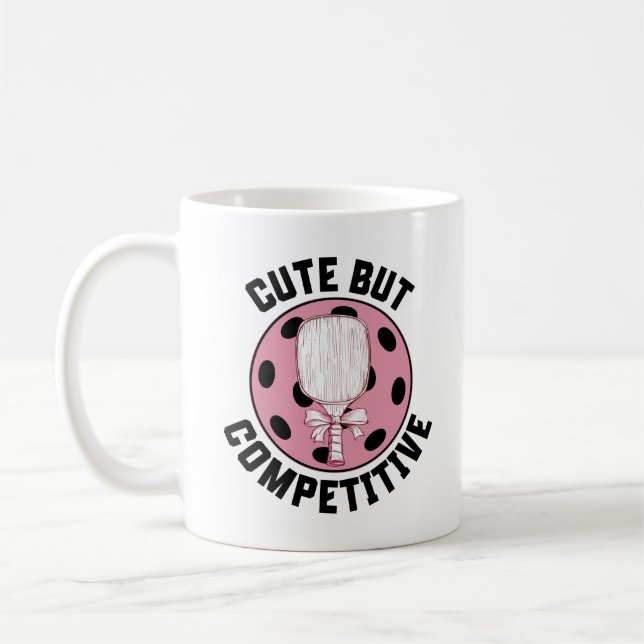 Pickleball Women Funny Saying Coffee Mug (Left)