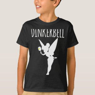 Pickleball women's girls dinkerbell cute T-Shirt