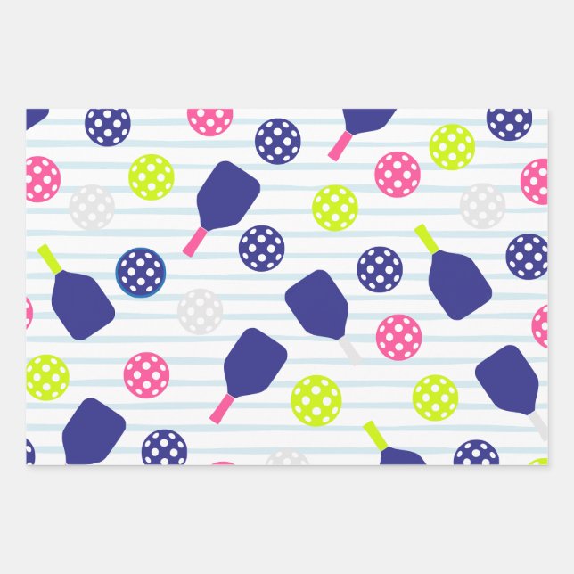 Pickleball Wrapping Paper (Front)