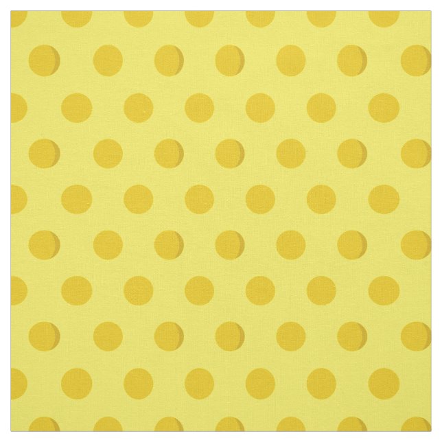 Pickleball Yellow Ball Pattern Fabric (Swatch)