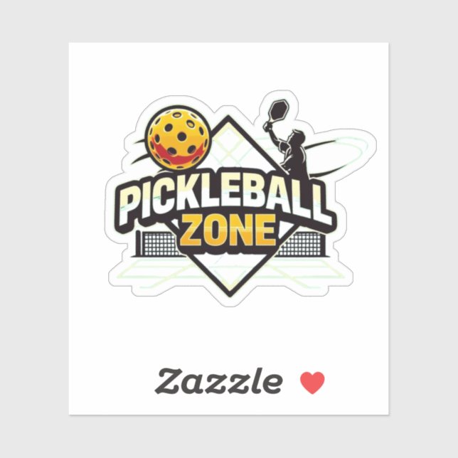 Pickleball Zone - Perfect for Passionate Players (Sheet)
