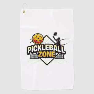 Pickleball Zone - Perfect for Passionate Players Golf Towel