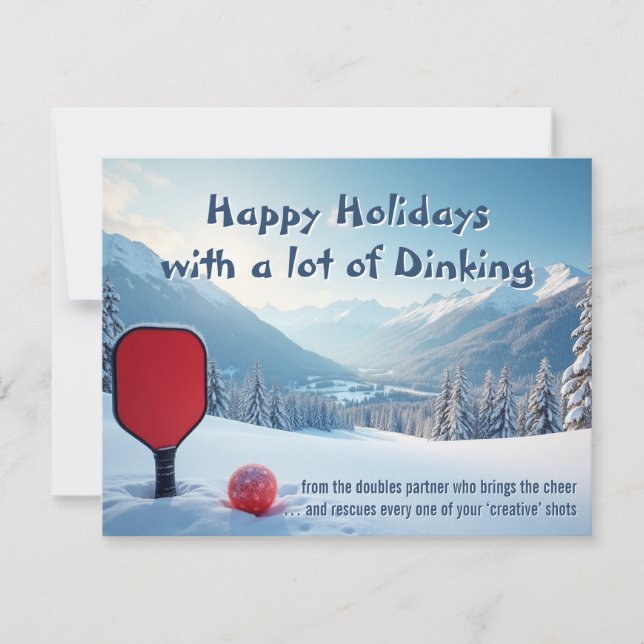 Pickleball🎅Creative Chaos & Holiday Comebacks (Front)