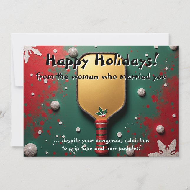 Pickleball🎅Grip Tape & Love Notes (Front)