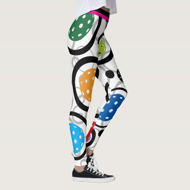 Pickleballs (XXL tile size)  Leggings (Right)