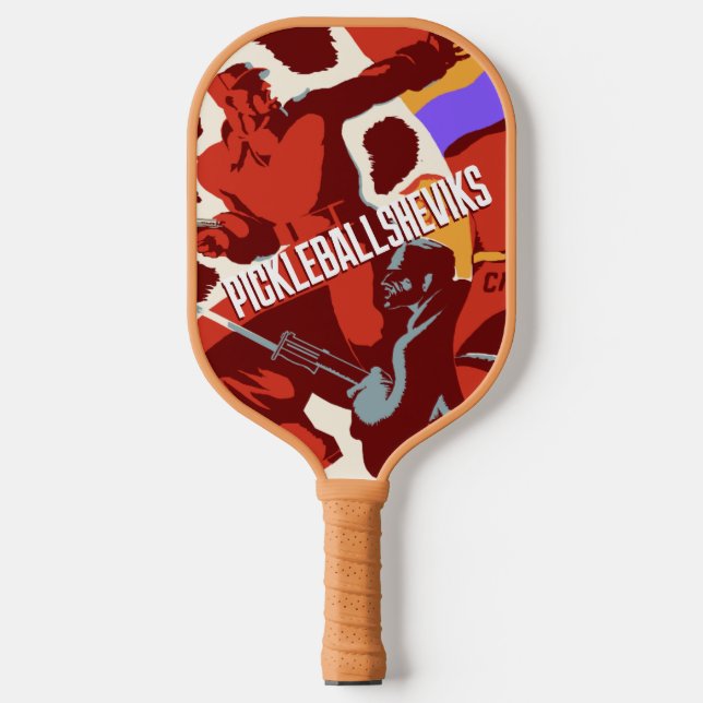 PICKLEBALLSHEVIKS PICKLEBALL PADDLE (Front)