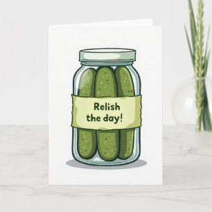 Pickled Sweet Birthday Card