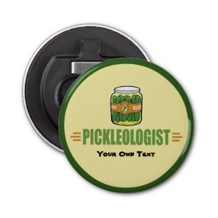 PICKLEOLOGIST Funny Pickle Lovers Bottle Opener