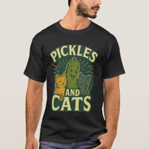 Pickles and Cats Cat Mum Owner Vet Tech Technician T-Shirt