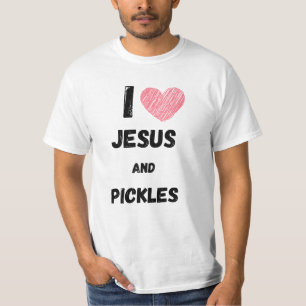 Pickles and Jesus Religious T-Shirt