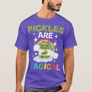 Pickles Are Magical  Pickle Vegetarian Vegetable F T-Shirt