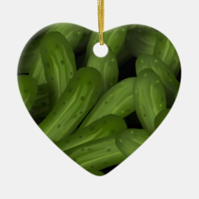 Pickles Christmas Ornament (Front)