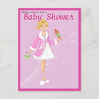 Pickles & Ice Cream Baby Shower Post Card
