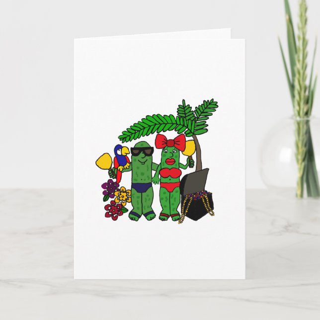 Pickles in Paradise Card (Front)