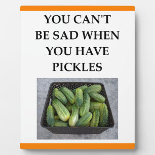 PICKLES PLAQUE