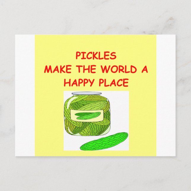 pickles postcard (Front)