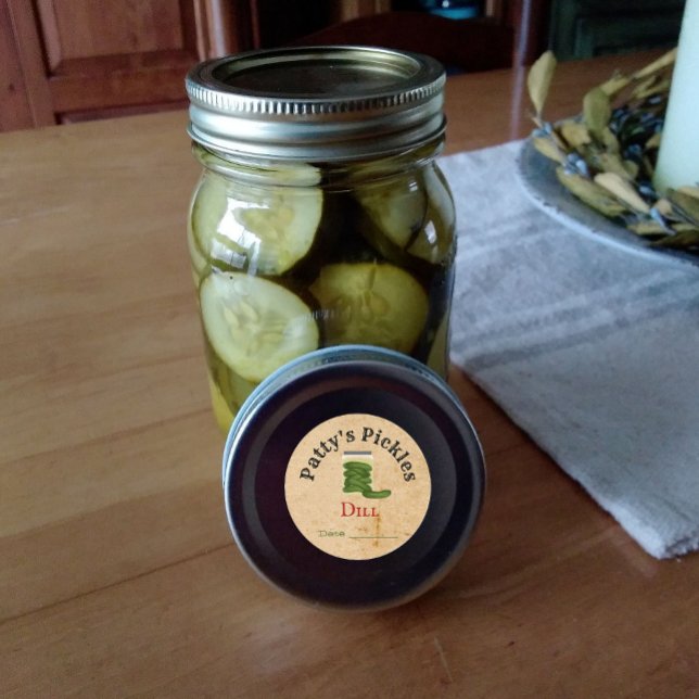 Pickles Product Round Stickers (Creator Uploaded)