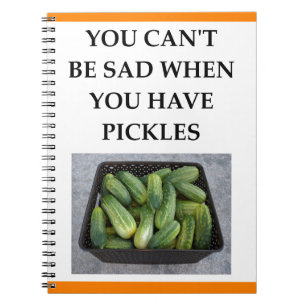 PICKLES SPIRAL NOTEBOOK