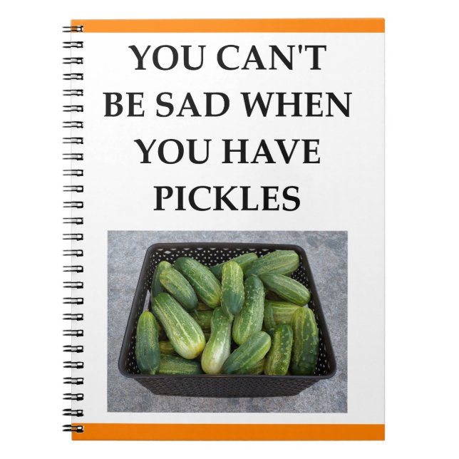 PICKLES SPIRAL NOTEBOOK (Front)