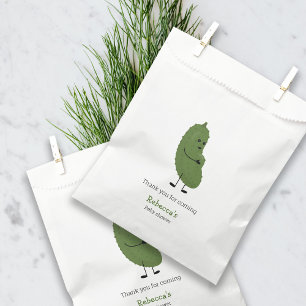 Pickles theme baby shower thank you favour bags