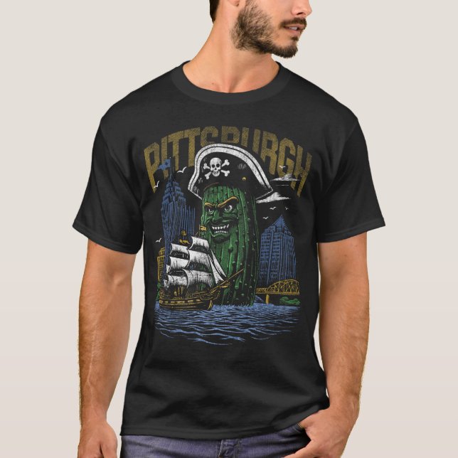 Picklesburgh Pirate T-Shirt (Front)