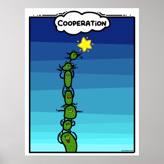PickleWeasel's COOPERATION Poster (Front)