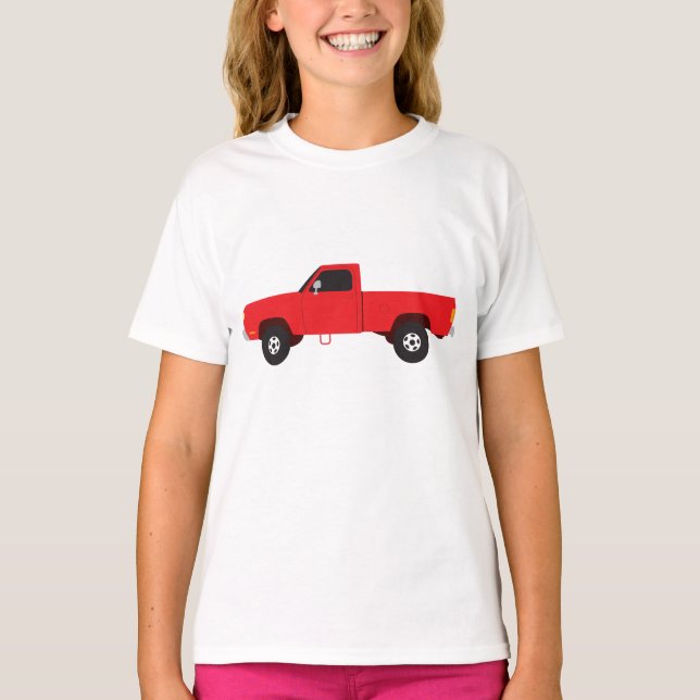 Pickup Truck Transportation Trucks T-Shirt (Front)