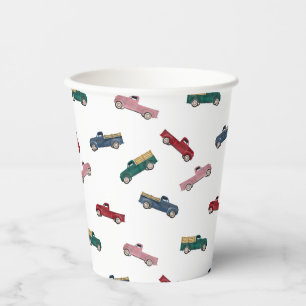 Pickup Trucks Cute Vehicles Car Transportation Paper Cups