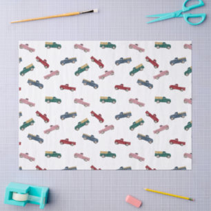 Pickup Trucks Cute Vehicles Car Transportation Tissue Paper