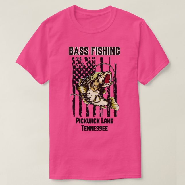 Pickwick Lake Tennessee T-Shirt (Design Front)