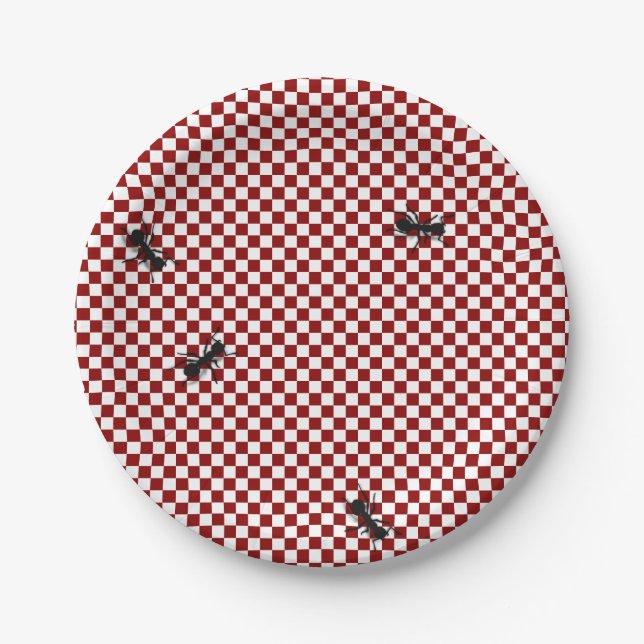 Picnic Ants Paper Plate (Front)