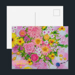 Picnic at the Park Postcard<br><div class="desc">We've all been at a "Picnic at the Park" when all of a sudden the woodland critters have discovered that you have come outside with your delicious snacks. Before you know it the ants have formed a line, each tiny insect absolutely determined to bring back home the food you have...</div>