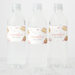 Picnic Baby Brunch Baby Shower Water Bottle Label