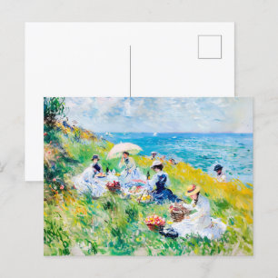 Picnic by the Sea - Impressionist Artwork Postcard