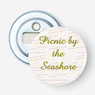 Picnic by the Seashore  Bottle Opener