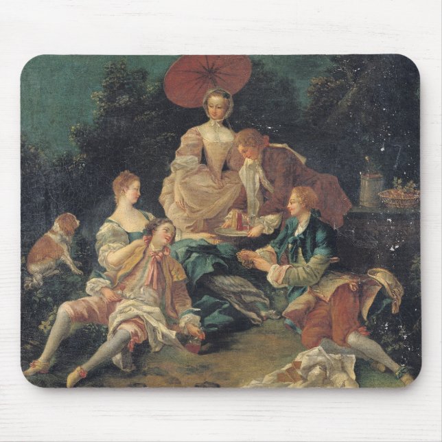 Picnic in a Park Mouse Pad (Front)